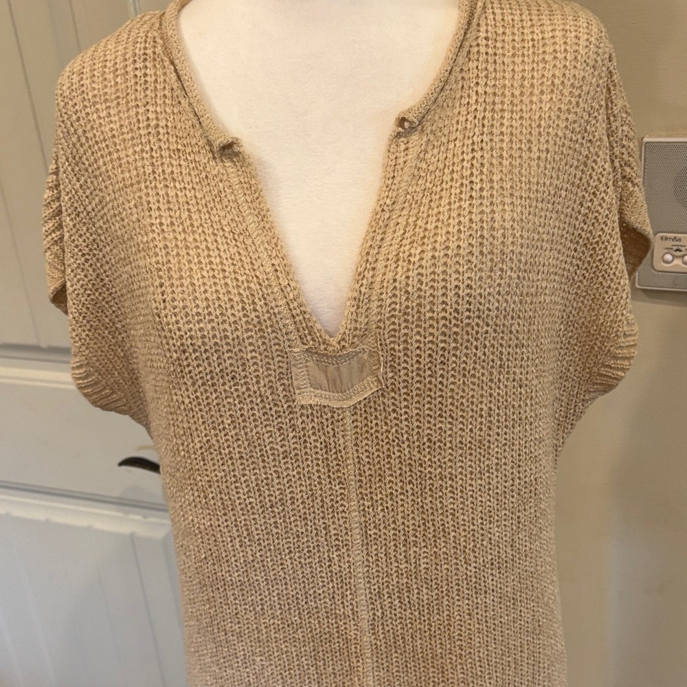 Vici Beige Knit Maxi Dress - Picture 3 of 4